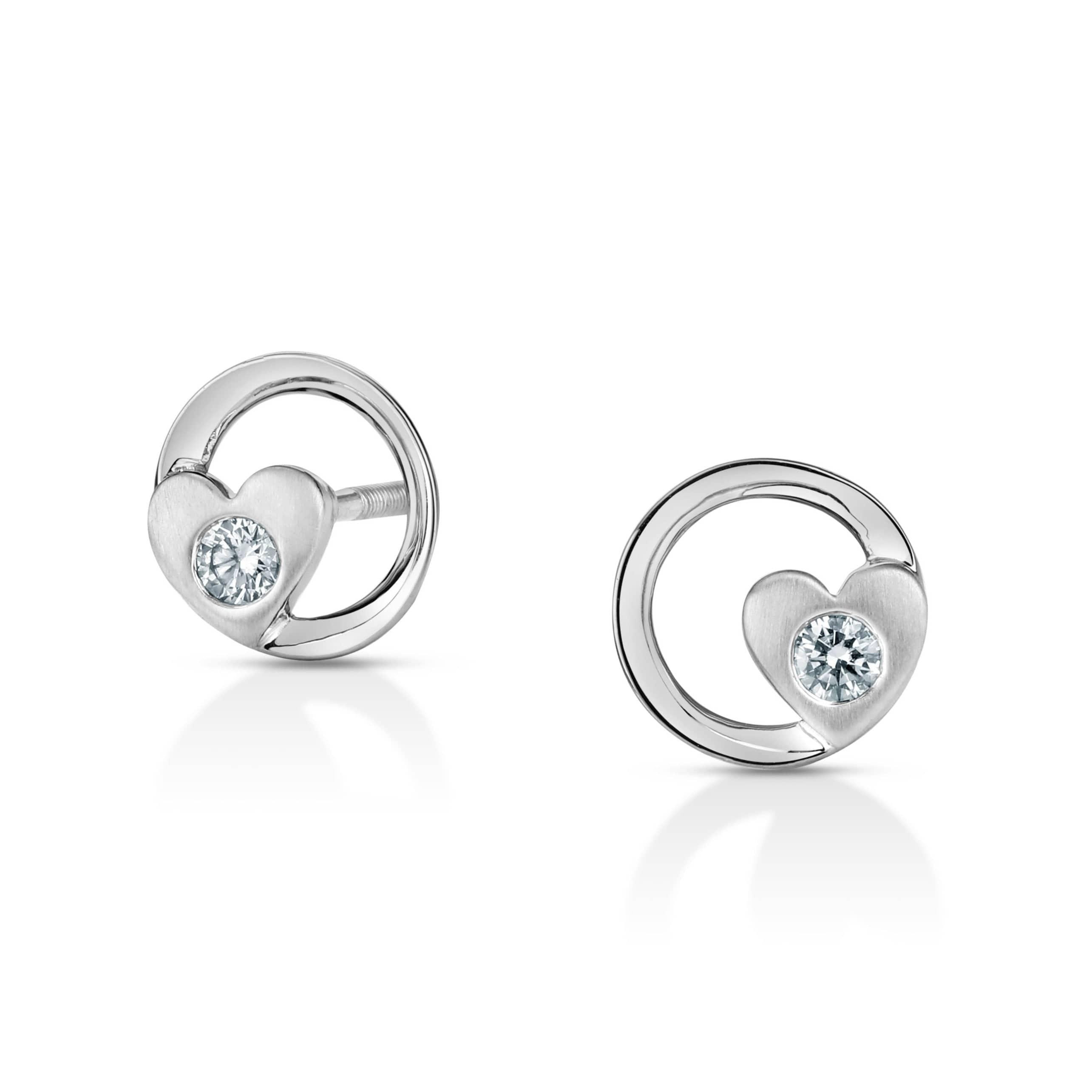 83A611-1301 | Buy Chopard Happy Diamonds Icons Earrings White Gold Watches  of Mayfair